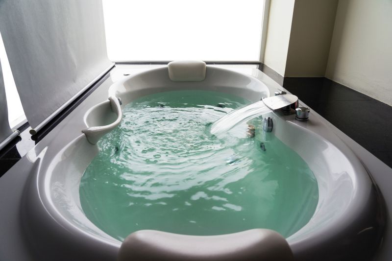 Spa-like Corner Bathtub
